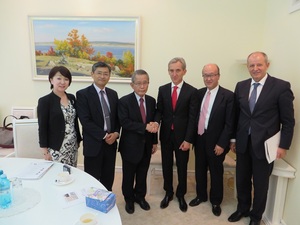 モルドバ共和国首相 Mr. Prime Minister Iurie Leanca 訪問.JPG